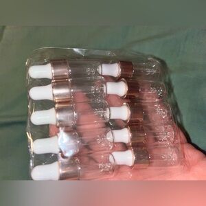 3 ml glass dropper bottles - can be used for homeopathica, oils, sampling, etc…